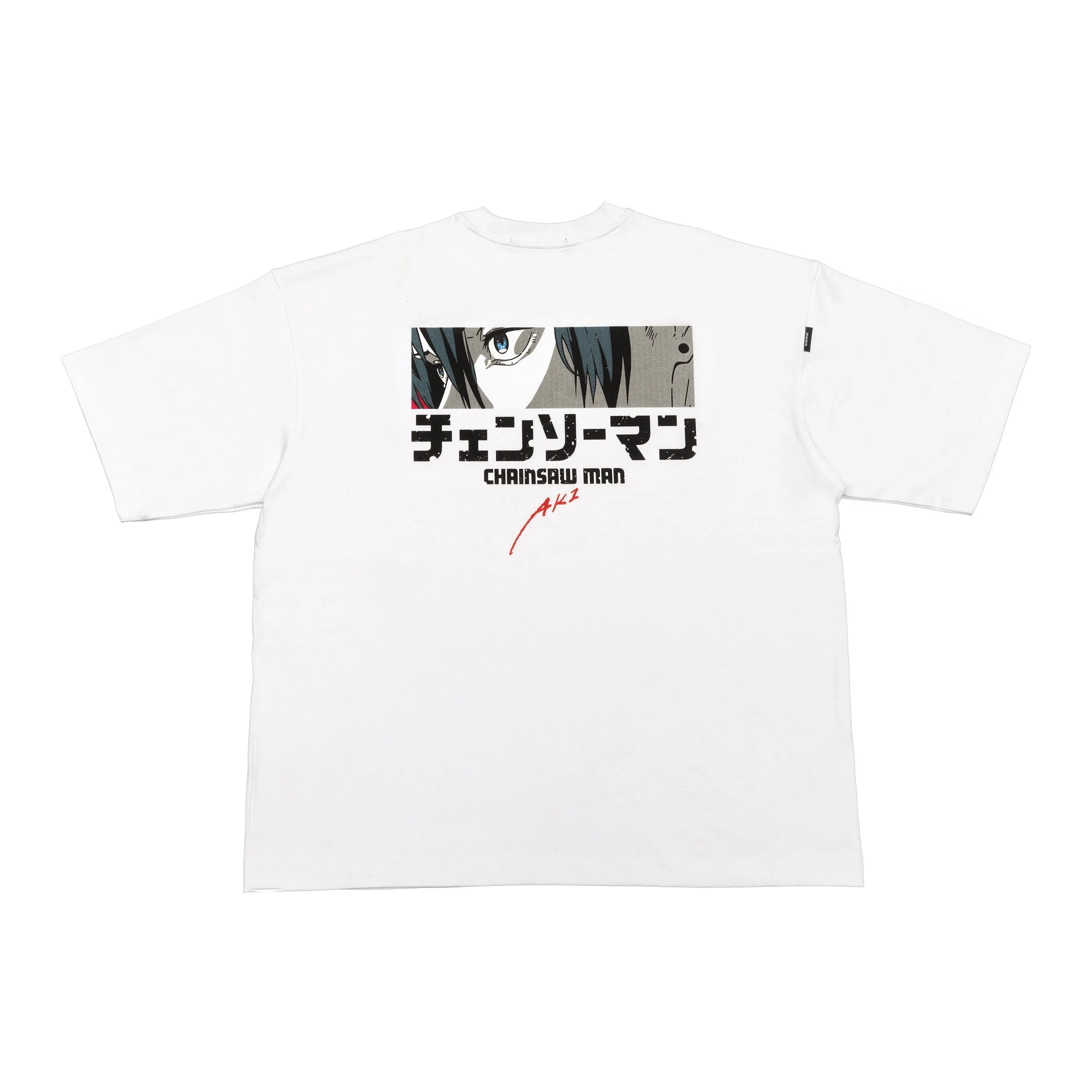 Aki Chainsaw Man T-Shirt - White - Image 2