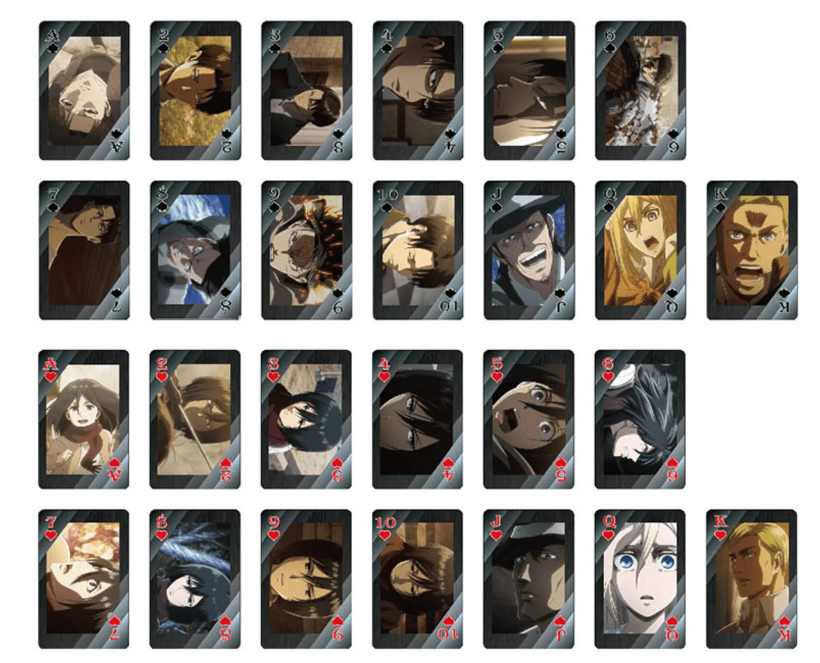 Attack on Titan - Anime Playing Cards (54-Card Deck) - Image 4