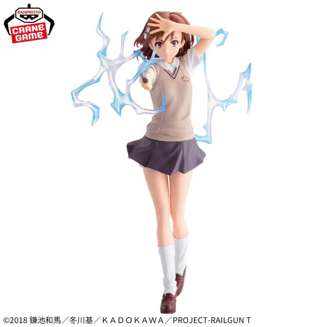 Banpresto - A Certain Scientific Railgun - Misaka Mikoto Espresto-Level5 Electromaster Figure