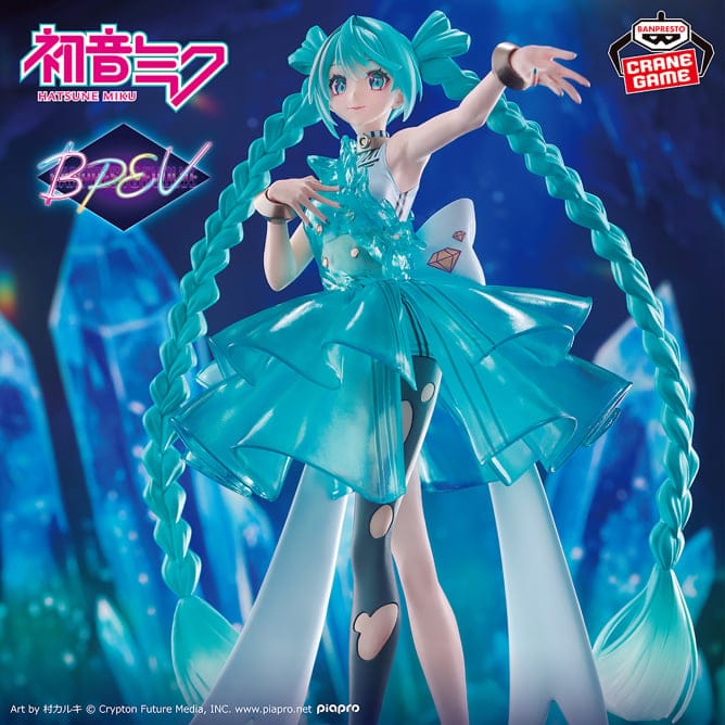Banpresto - Hatsune Miku - BPEV Emerald Jewel Ver. Figure (Illustration by Murakalki)<br>[Pre-Order] - Image 2