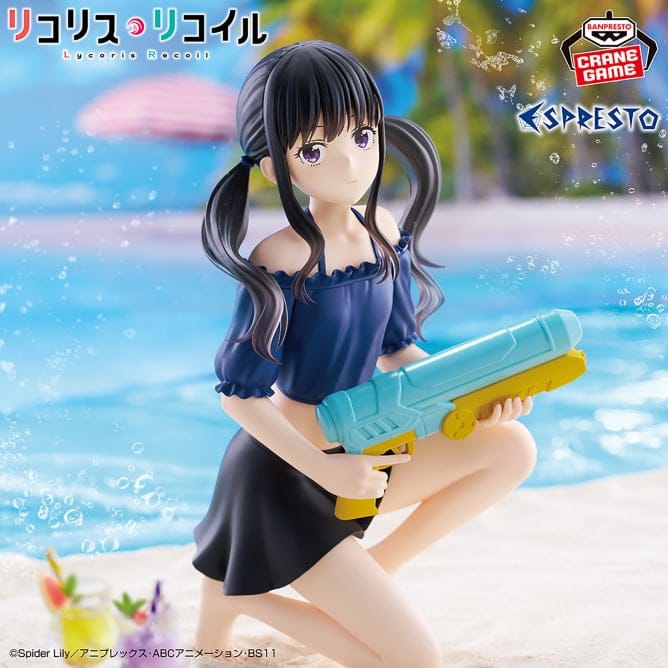 Banpresto – Lycoris Recoil – Inoue Takina (Summer Outfit) Espresto Figure - Image 2