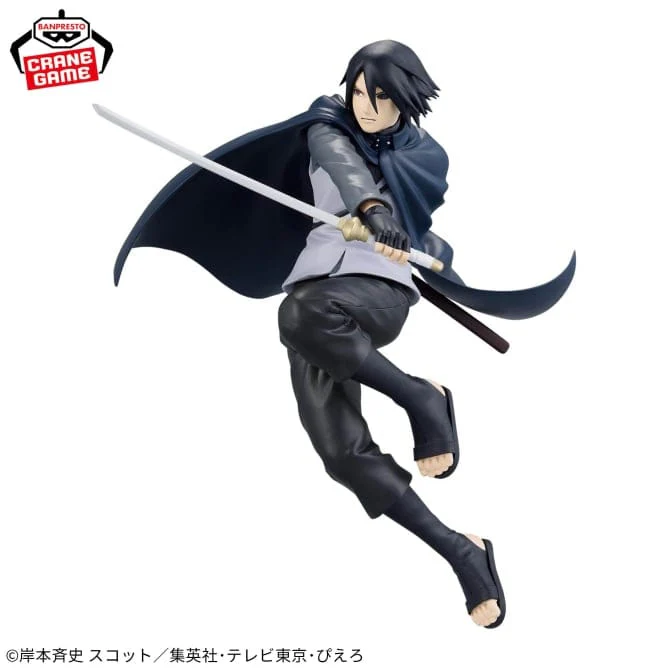 Banpresto-Naruto Shippuden Vibration Stars – Adult Uchiha Sasuke II (Sword Ver.) - Image 2