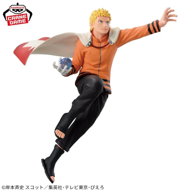 Banpresto-Naruto Shippuden Vibration Stars – Hokage Uzumaki Naruto II (Rasengan Ver.) - Image 2