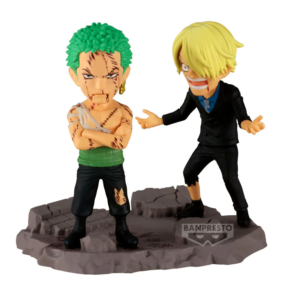 Banpresto - One Piece – Roronoa Zoro & Sanji - Log Stories WCF “Nothing Happened” Figure