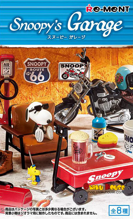 [Blind Box] Snoopy's Garage - Re-Ment