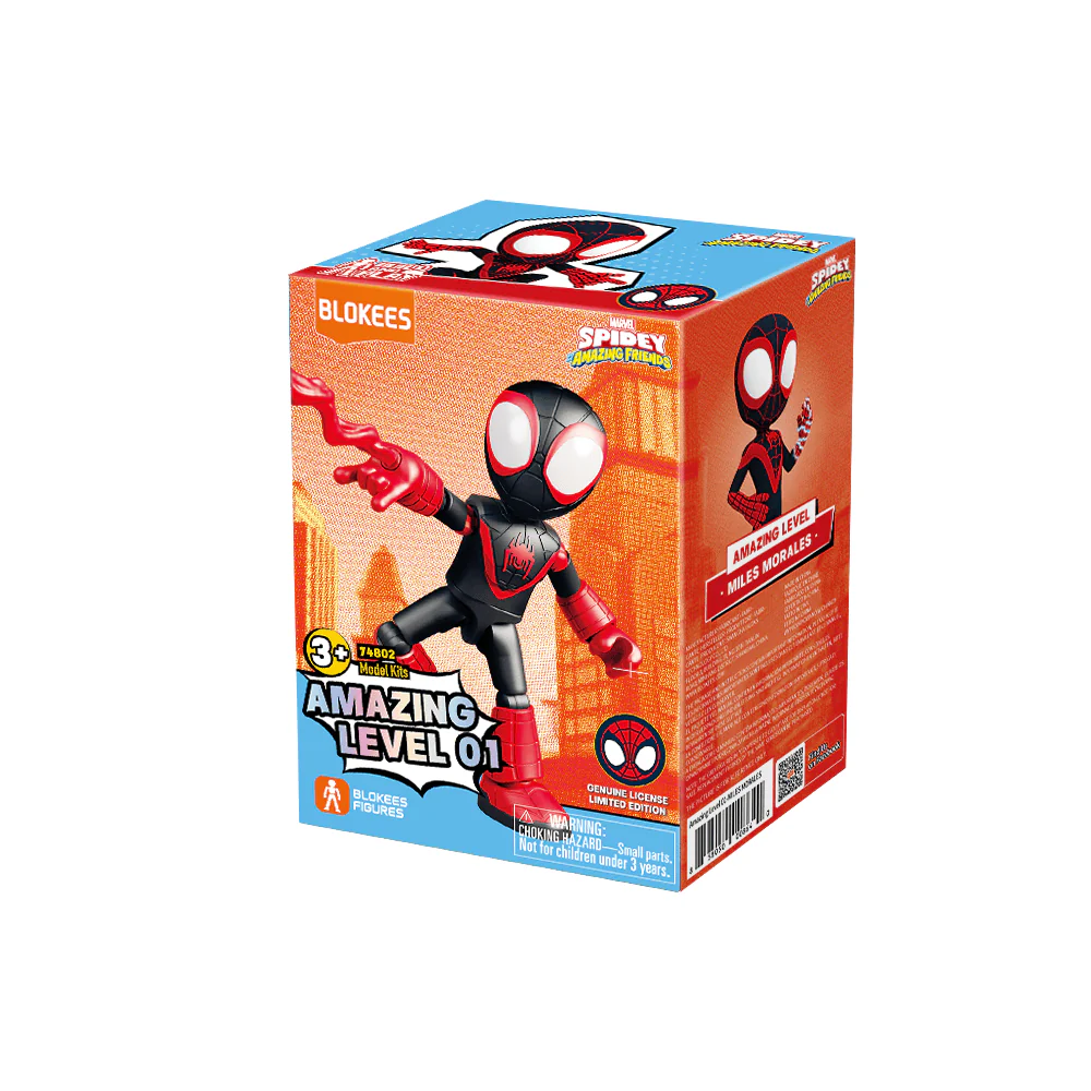BLOKEES Figures - Magic Blocks Spider Morales Miles