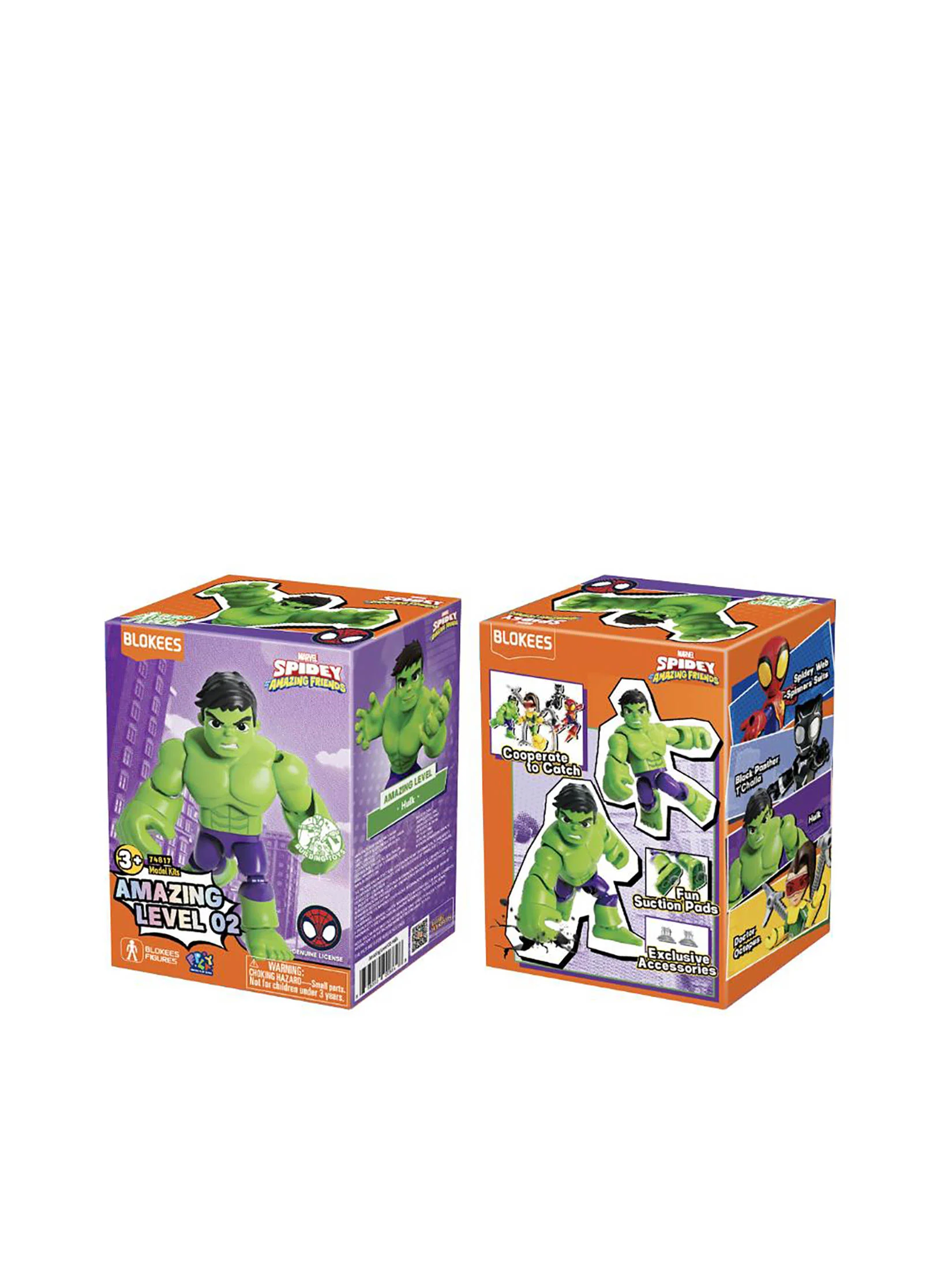BLOKEES Figures - Spidey Hulk Magic Blocks - Image 3