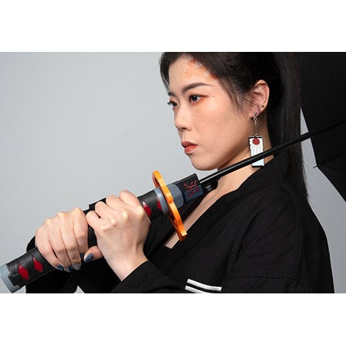 Demon Slayer - Kimetsu no Yaiba - Official Rengoku Flame Nichirin Blade Umbrella (112cm)<br>[Pre-Order] - Image 7