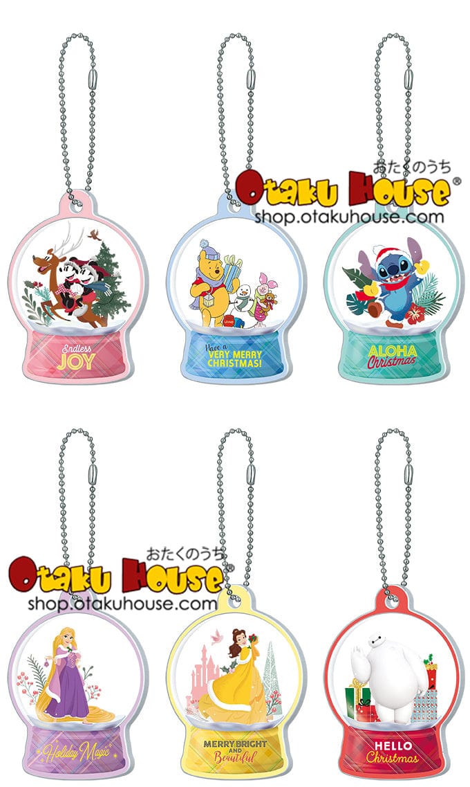 FREE GIFT - Disney Christmas Snow Globe Ornament Keychain <br>(Coupon: DISNEYSNOW) - Image 2