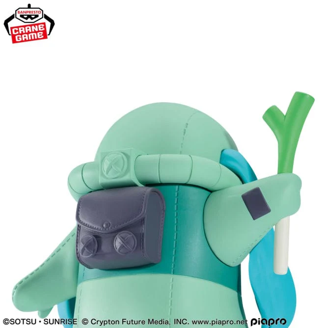 Banpresto-Gundam 45th Anniversary x Hatsune Miku Figure Zaku Gurumi (Hatsune Miku Ver.) - Image 3