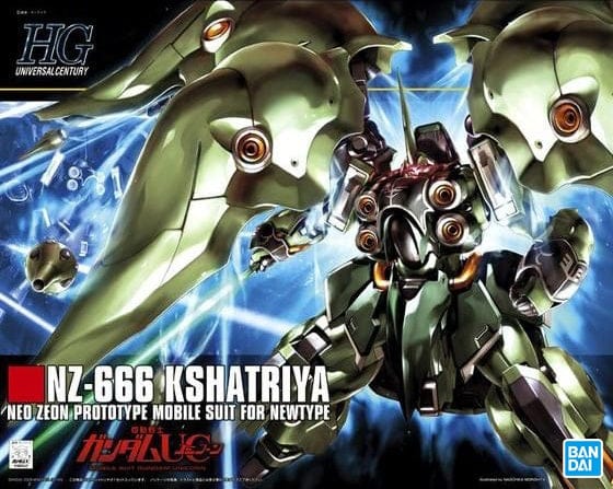 Gundam Model Kit - HGUC NZ-666 Kshatriya 1/144