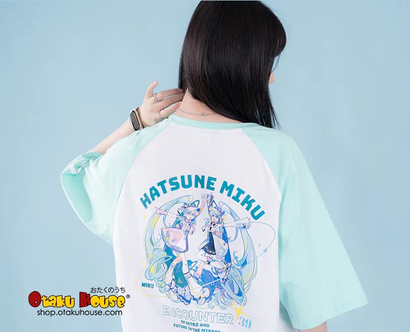 Hatsune Miku Encounter 39 Sweet Mint T-shirt - Image 3