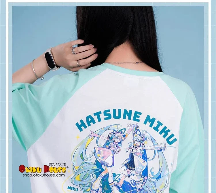Hatsune Miku Encounter 39 Sweet Mint T-shirt - Image 6