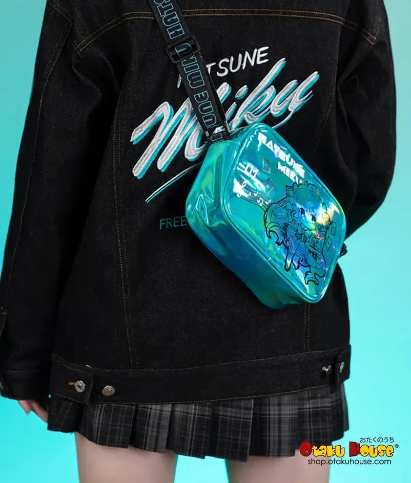 Hatsune Miku Magic Laser Neon Shoulder Bag - Image 3