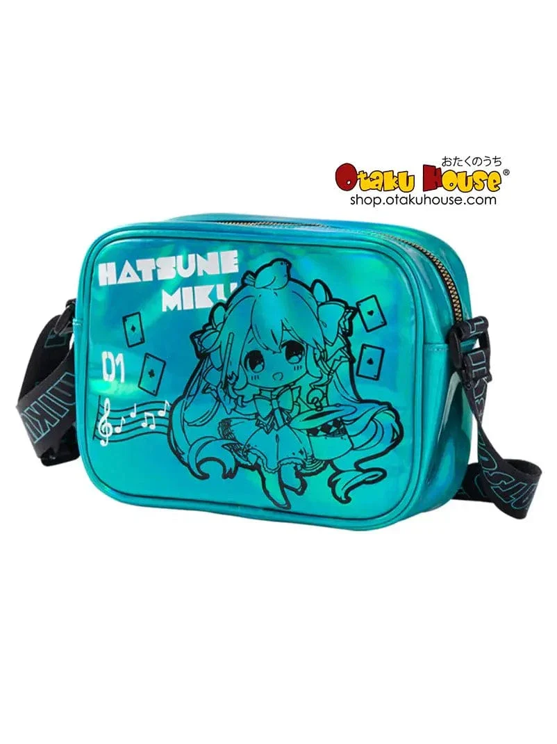 Hatsune Miku Magic Laser Neon Shoulder Bag - Image 4