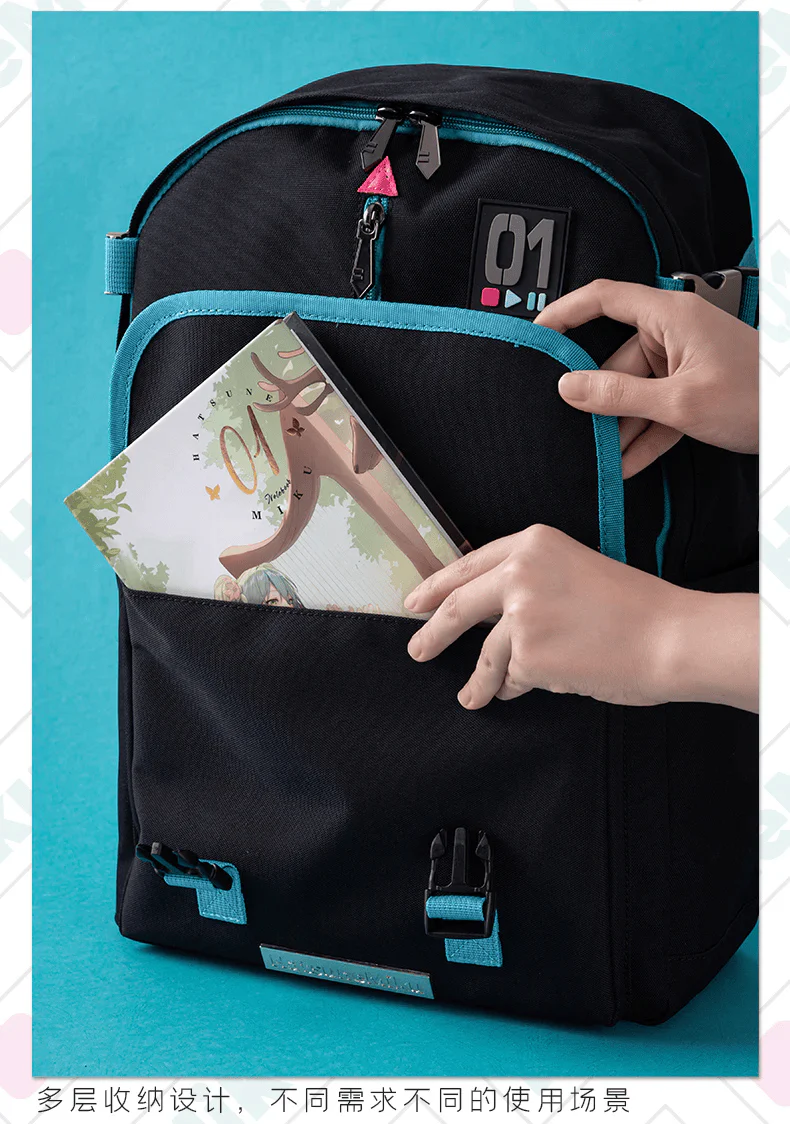 Hatsune Miku Outdoor Style Backpack - Outdoor Adventure - Image 3