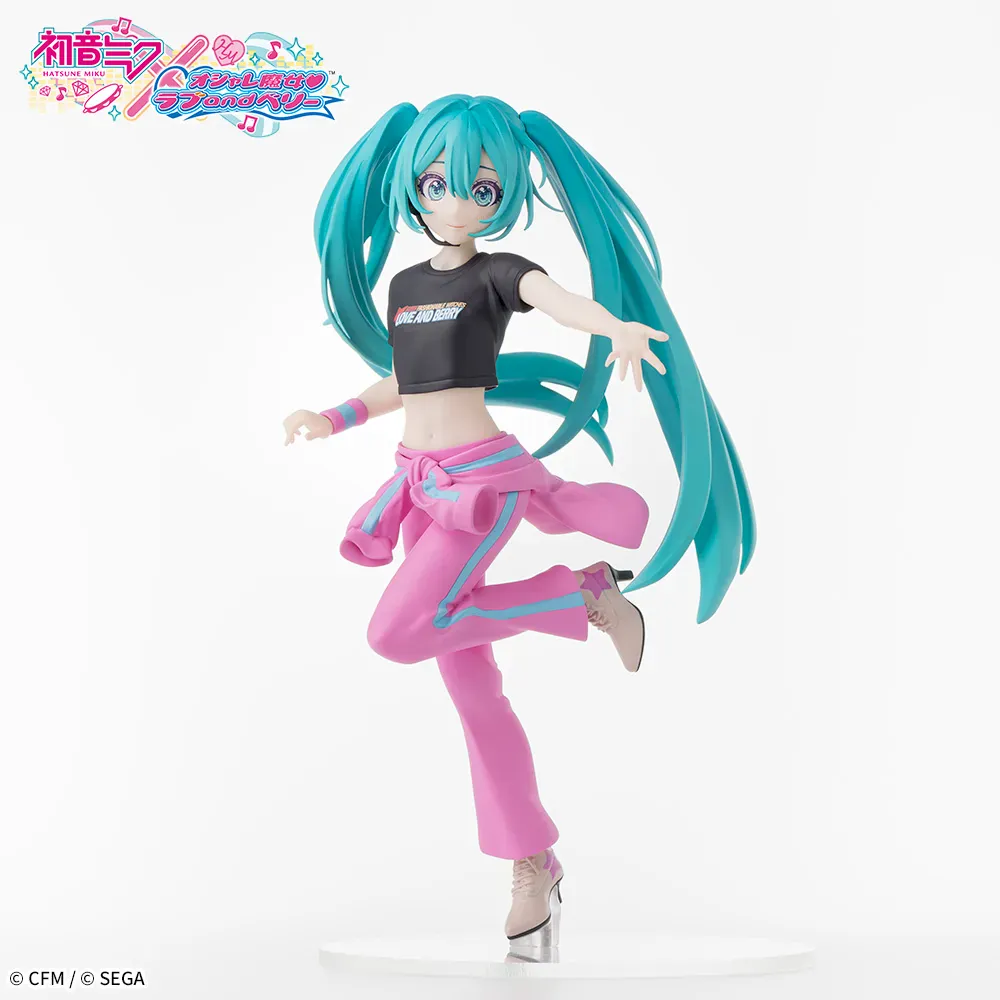 Sega - Hatsune Miku x Oshare Majo Love and Berry - Hatsune Miku Berry Outfit Ver. Desktop x Decorate Collections Figure