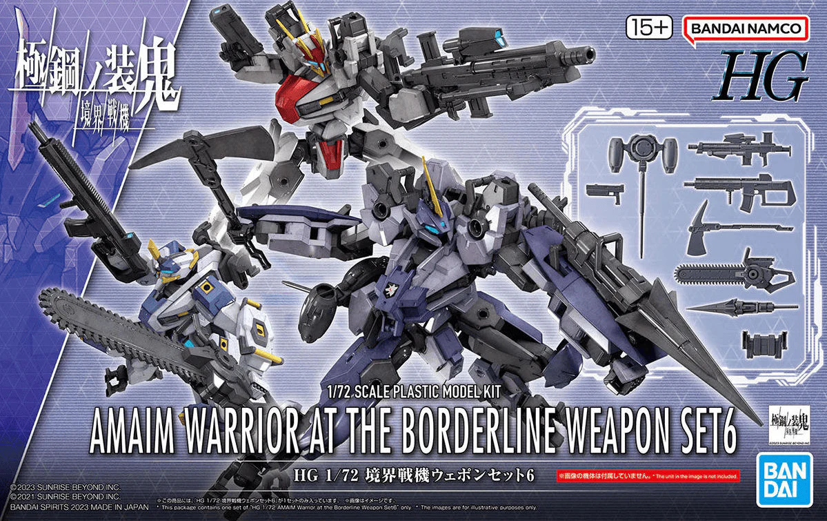 HG Model Kit - 1/72 AMAIM WARRIOR AT THE BORDERLINE