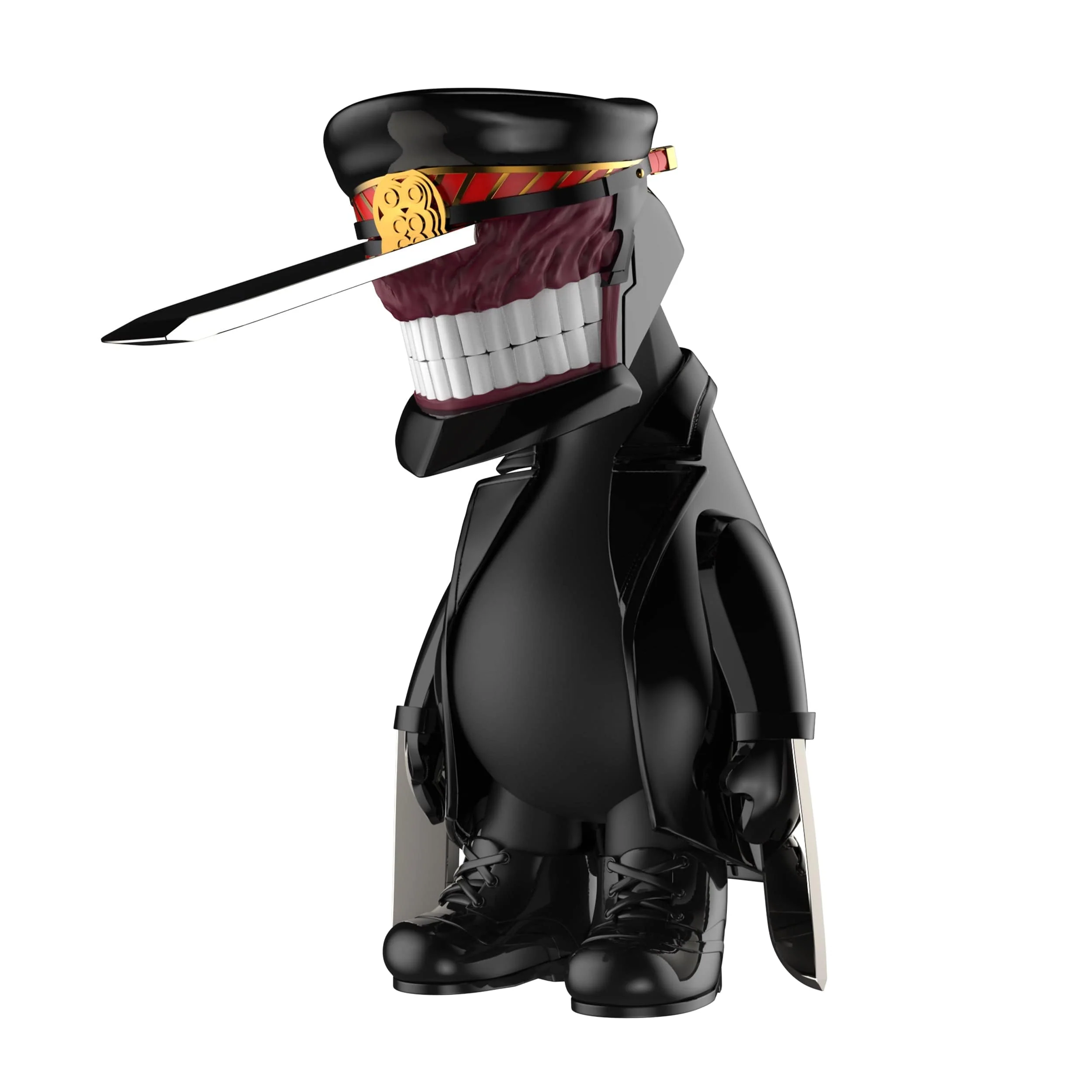 Kokoro Chainsaw Man Figure - Samurai Sword Edition - 25Cm