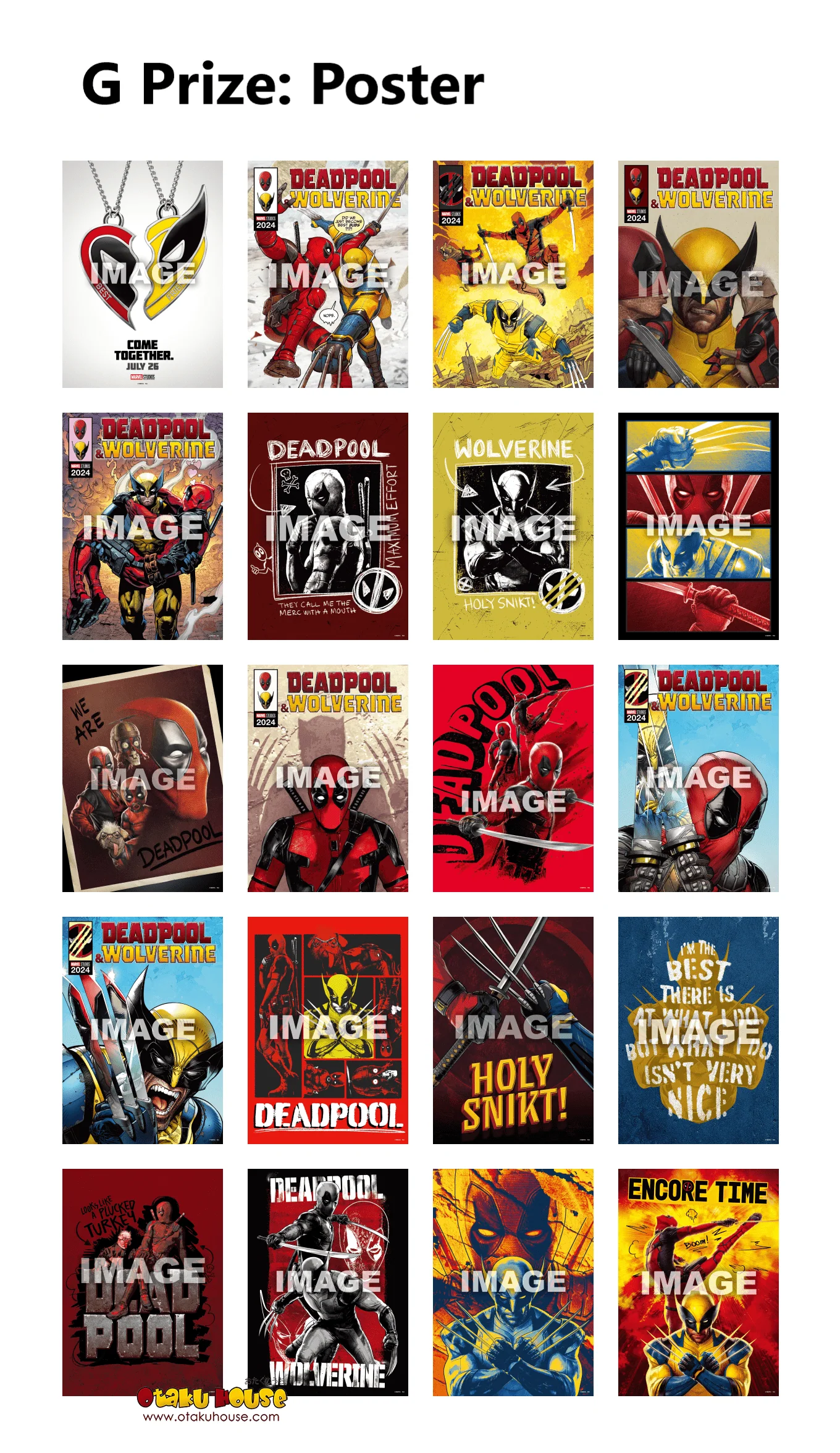 Kuji - Deadpool and Wolverine Marvel - Image 8