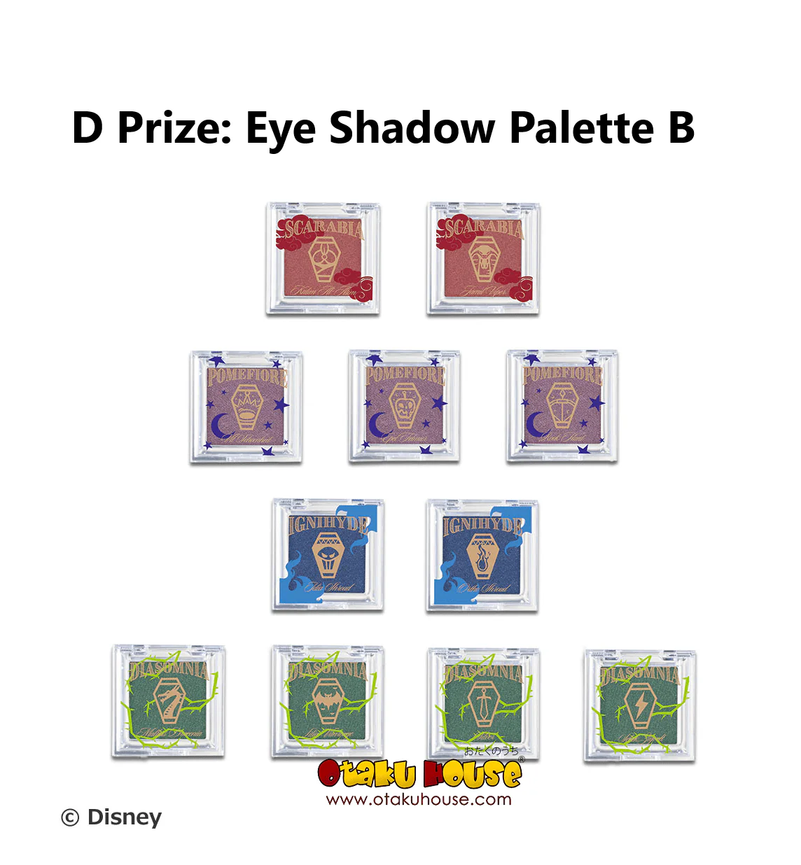 Kuji - Disney Twisted Wonderland Coffret Anime Cosmetics Part 1 (OOS) - Image 5