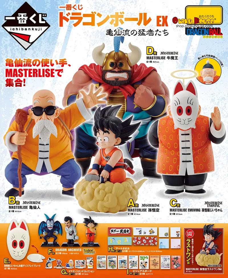 Ichiban Kuji - Dragon Ball Ex - The Fierce Men of Turtle Hermit School