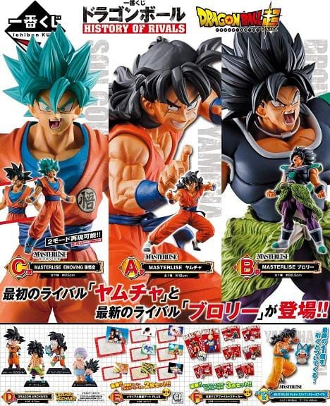 Ichiban Kuji - Dragon Ball - History Of Rivals