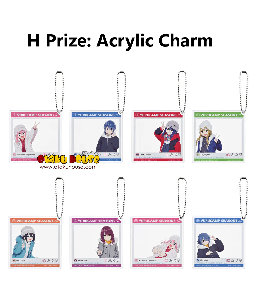 Kuji - Laid-Back Camp (Yuru Camp) (Full Set of 80) <br>[Pre-Order] - Image 10
