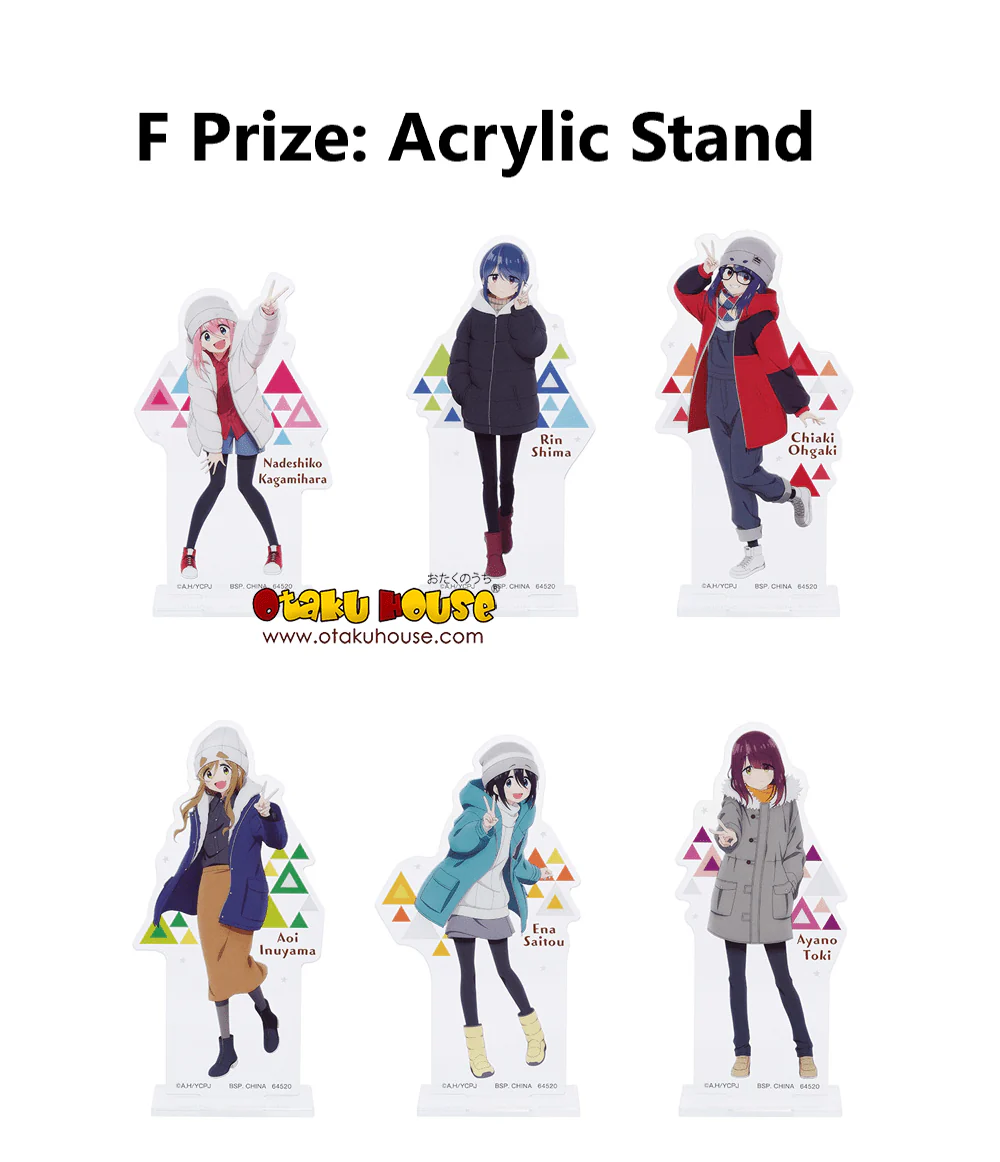 Kuji - Laid-Back Camp (Yuru Camp) (Full Set of 80) <br>[Pre-Order] - Image 8