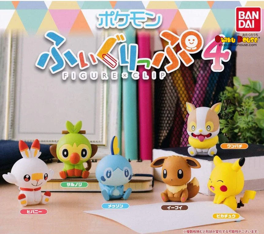 Kuji - Pokemon Figure x Clip 4 [2 Capsules]