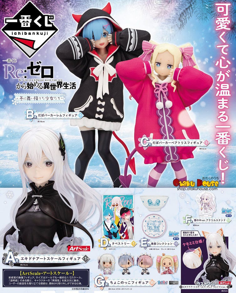 Ichiban Kuji - Re:Zero - Girls Who Landed In Winter