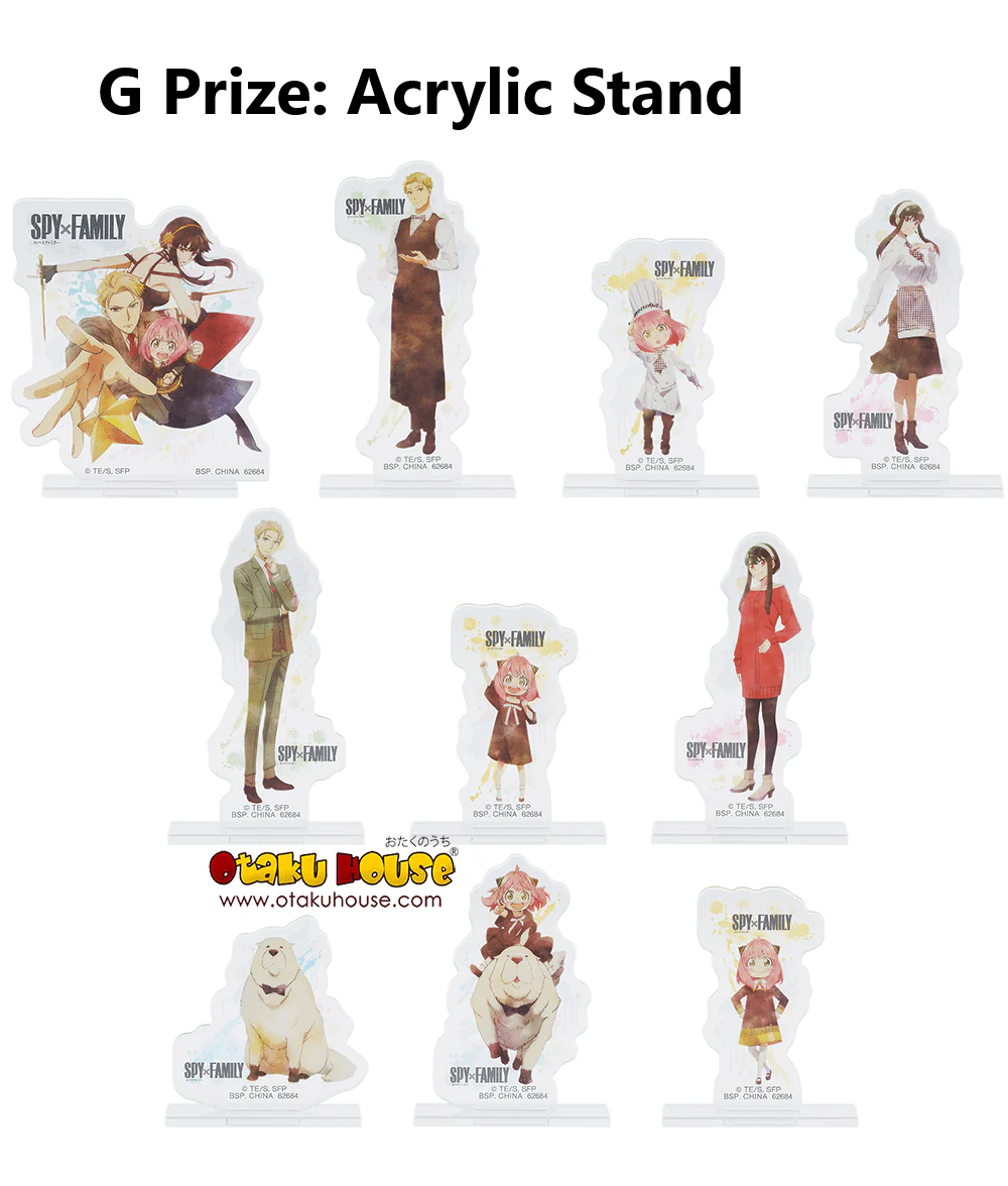 Ichiban Kuji - Spy X Family - Mission Start! Ver. 1.5 <br>[FLAT SHIPPING] - Image 9