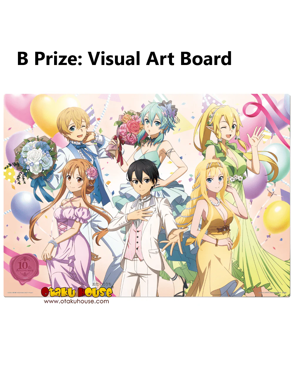 Ichiban Kuji - Sword Art Online 10th Anniversary <br>[FLAT SHIPPING] - Image 5