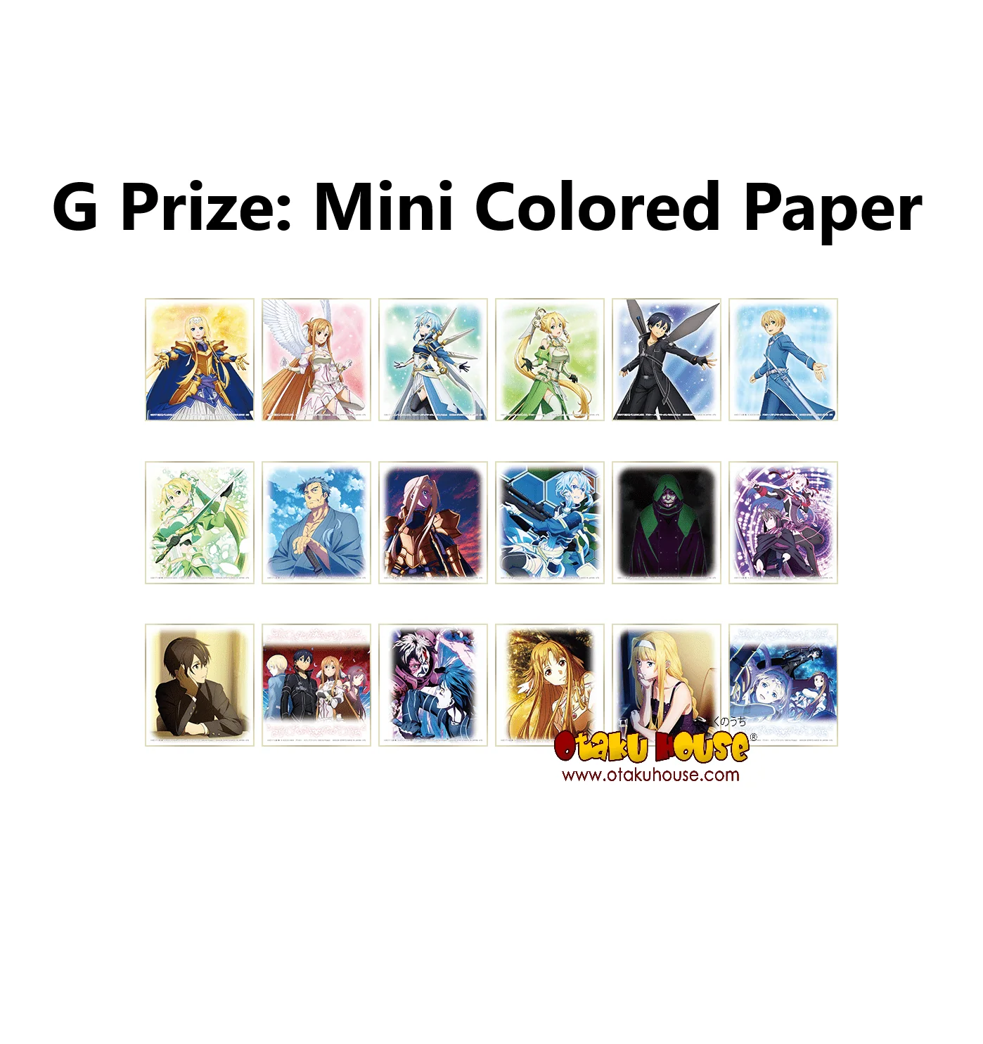 Ichiban Kuji - Sword Art Online - Alicization War Of The Underworld - Final Chapter - Image 10