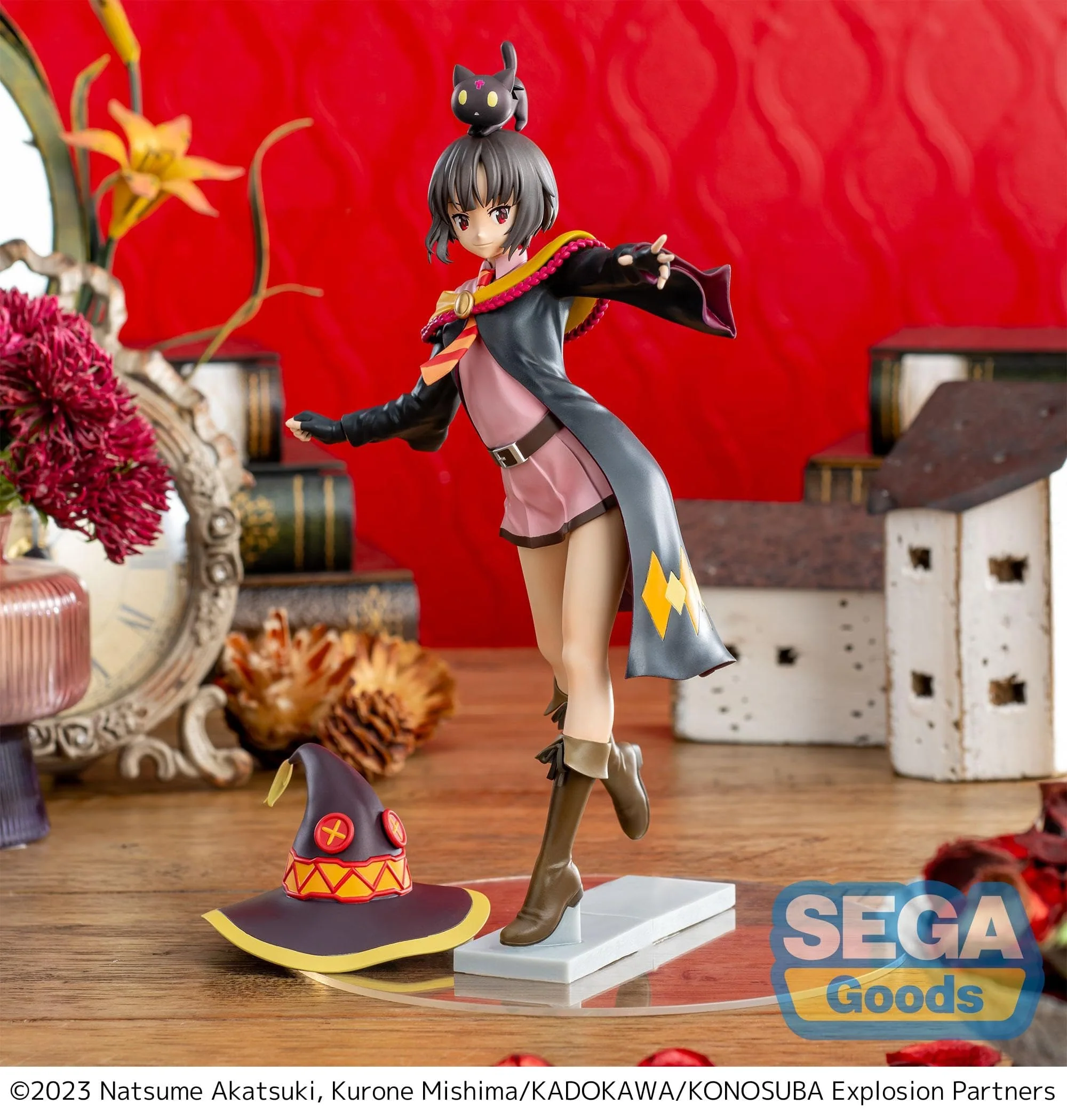 Sega - Luminasta Megumin With Chomusuke - Explosions In This Wonderful World Figure