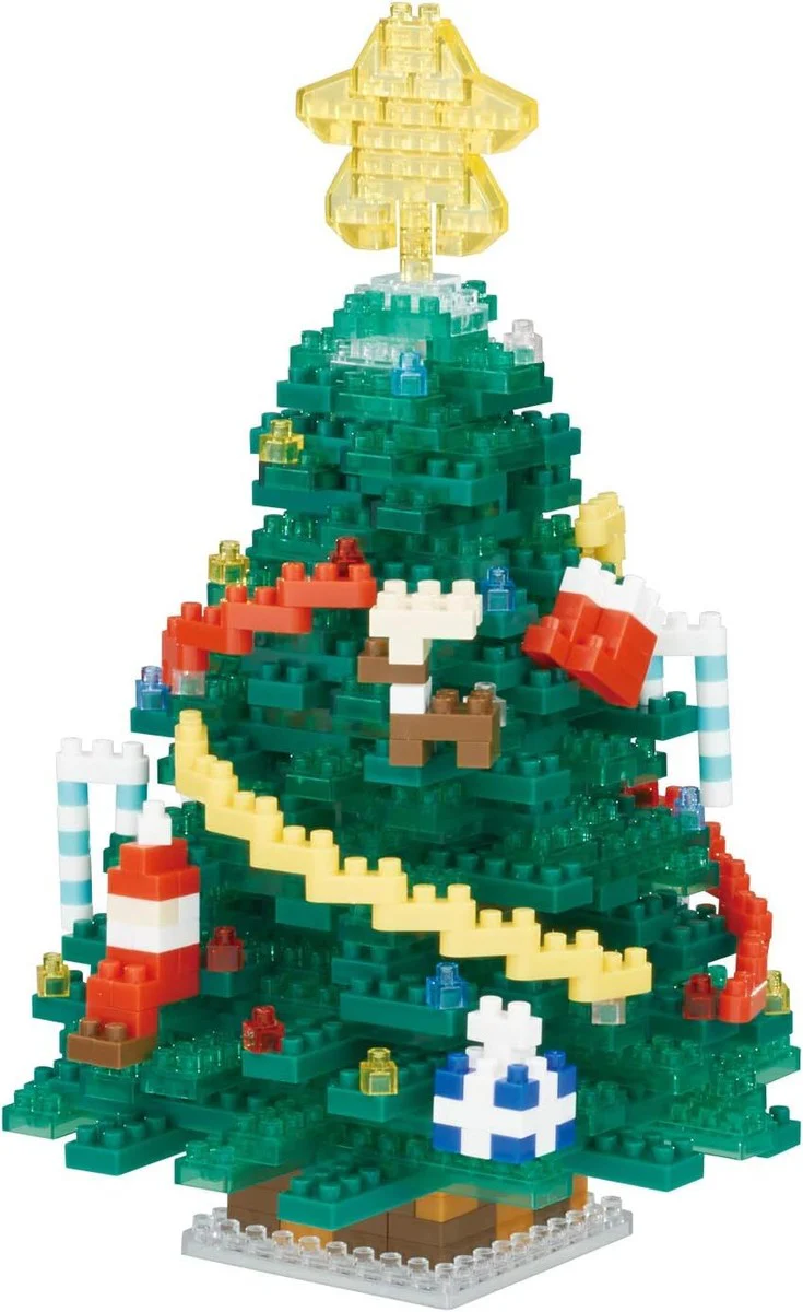Nanoblock Big Christmas Tree NBH-203 - Image 2