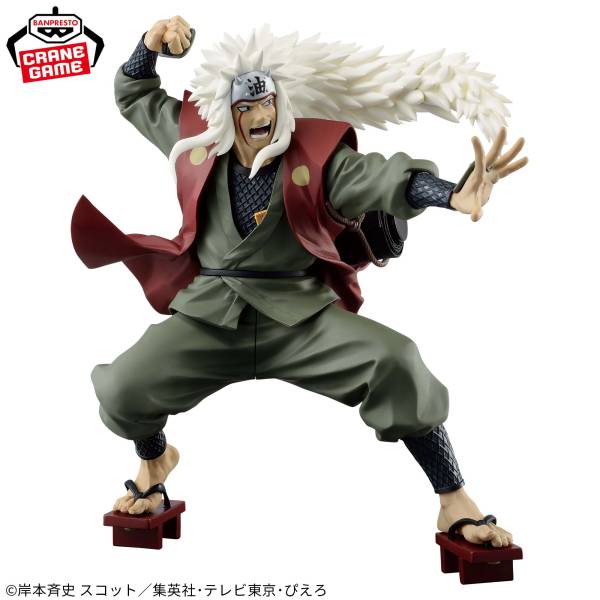 Banpresto - Naruto Shippuden Colosseum Shaping Ninja World Great War Jiraiya Figure