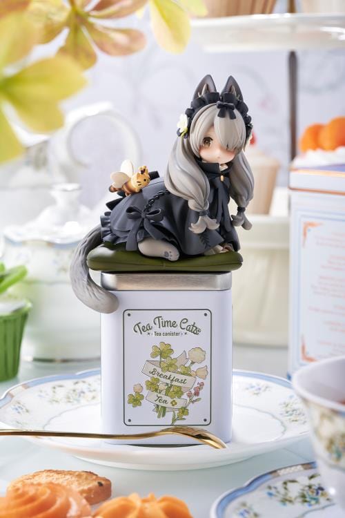 Original Deformed Figure "DLC" Series Vol.2 "Tea Time Cats": "British Shorthair"