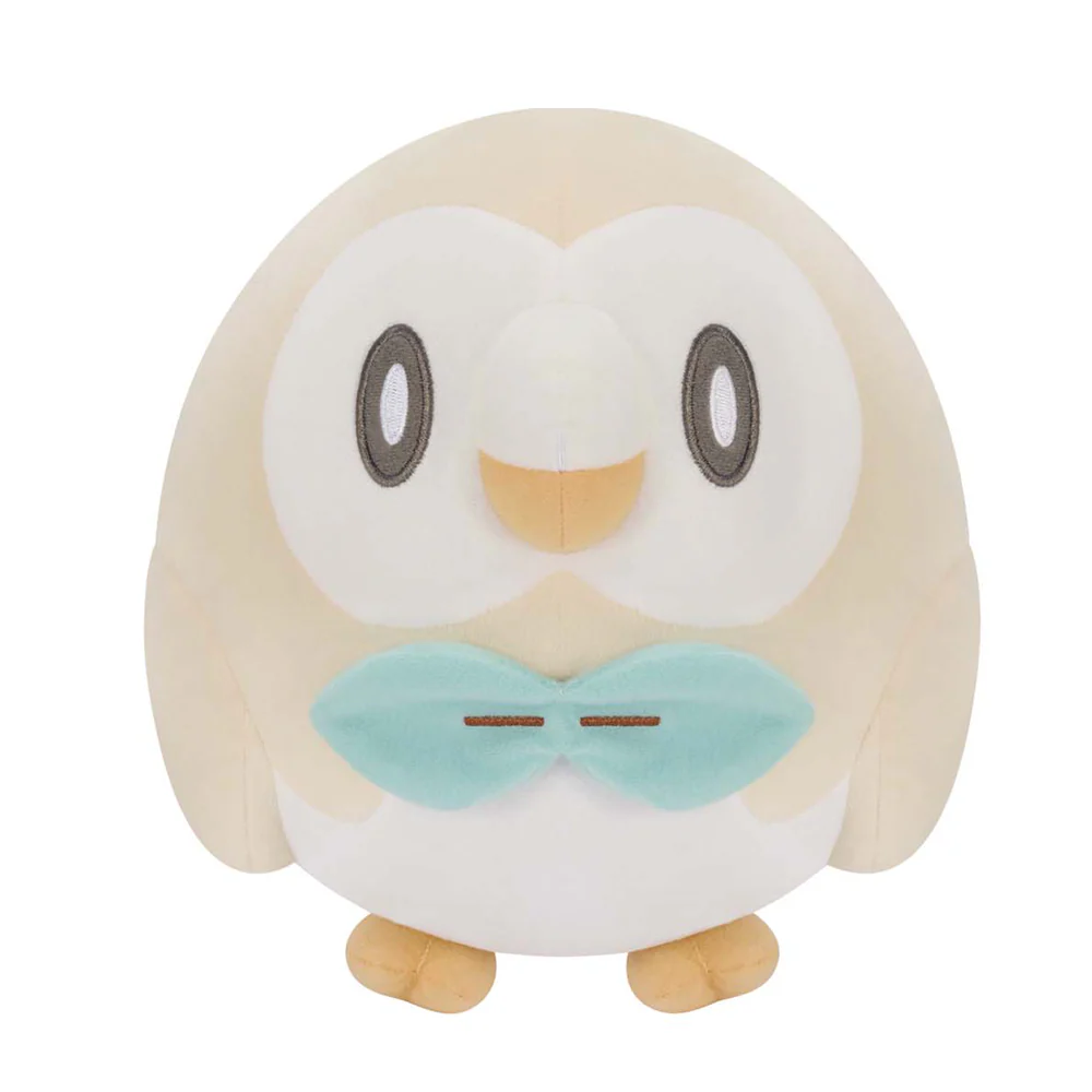Pokemon Rowlet (Mokuro) Plush - POKÉPIECE Mofugut ~ 8 Inches