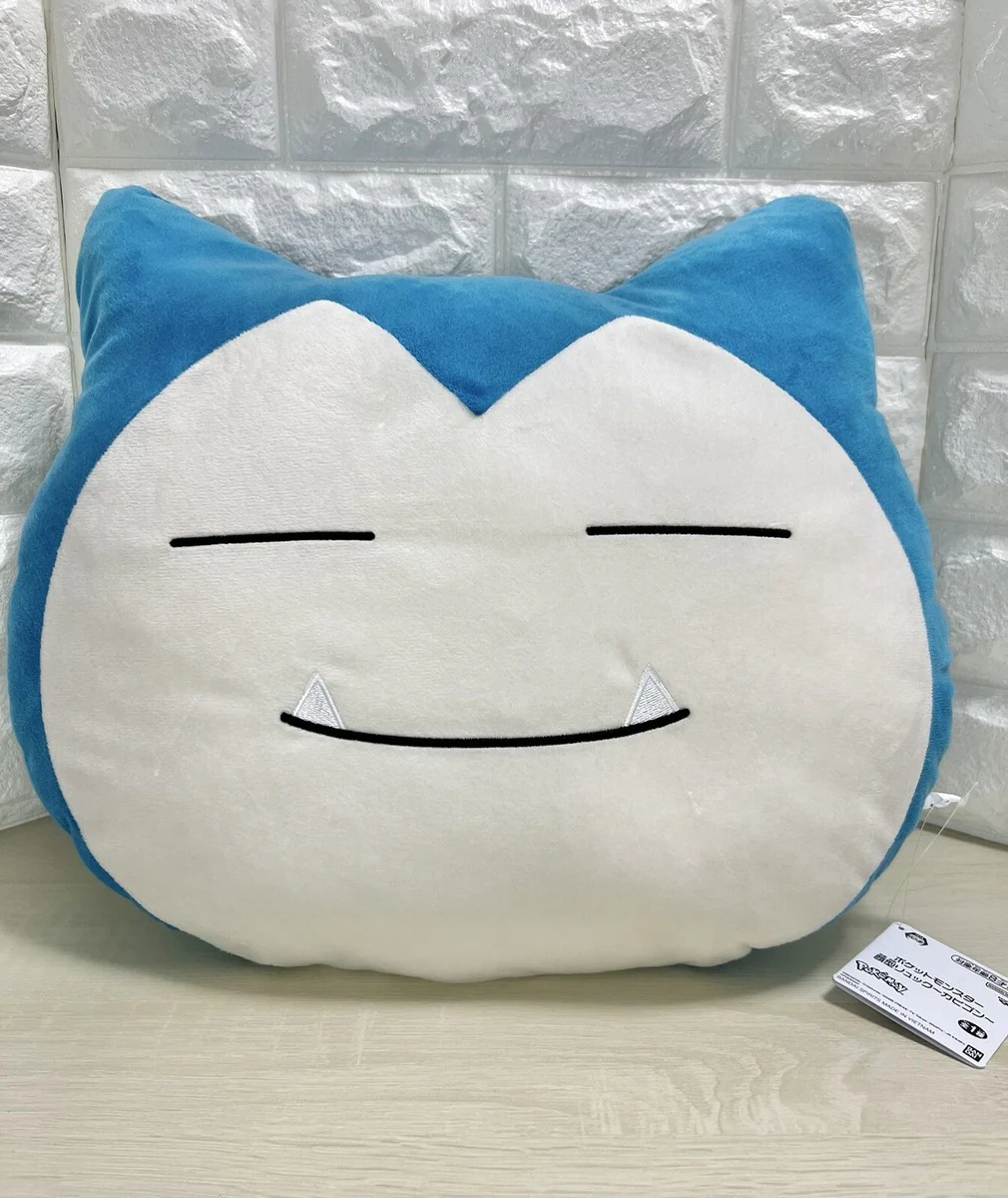 Pokemon Super Big Face Rucksack Snorlax Plush - 18 Inches - Image 5