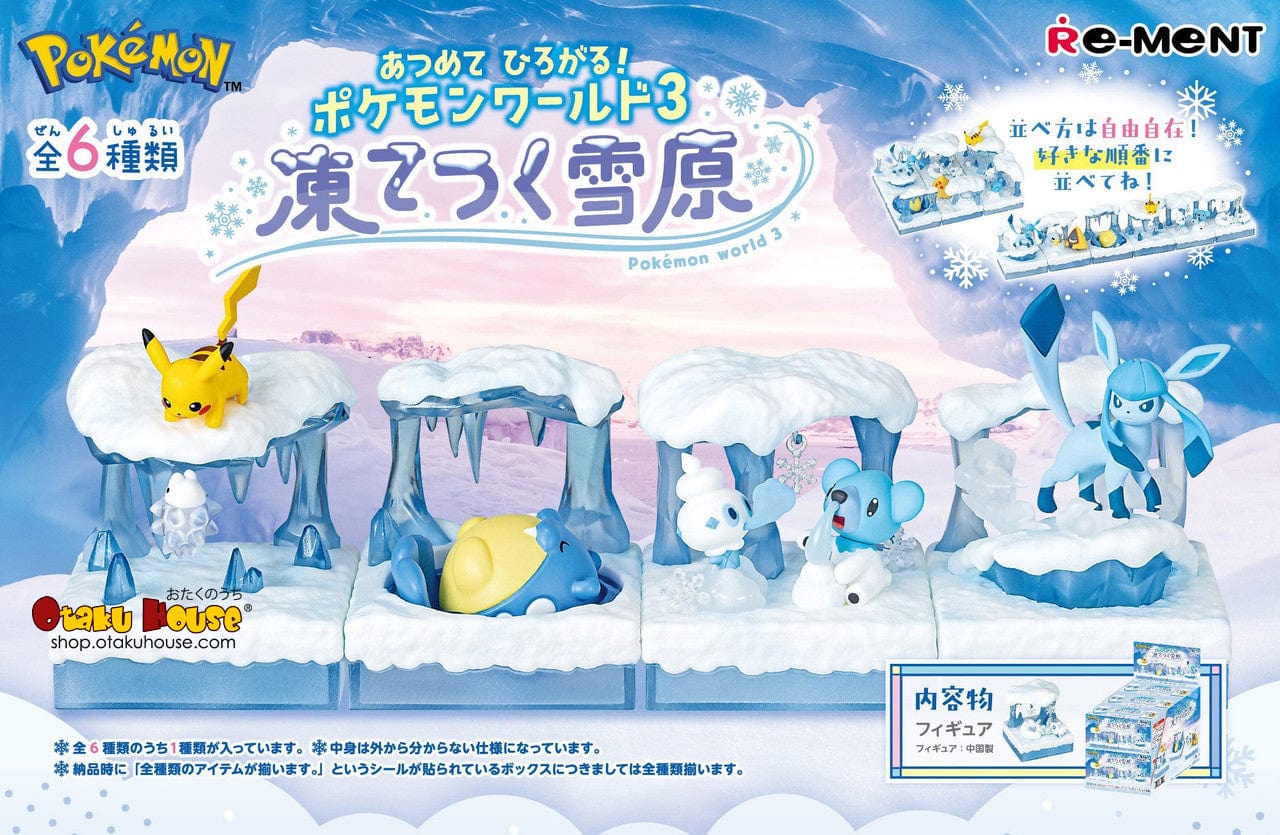 [Blind Box] Pokémon Frozen Snow Field - Re-Ment