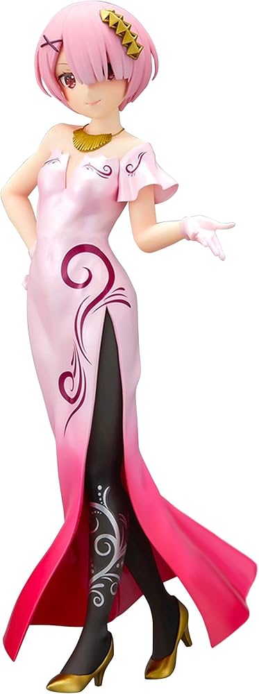 Banpresto - Re:Zero Starting Life In Another World Glitter&Glamours Ram Another Color Ver. Figure