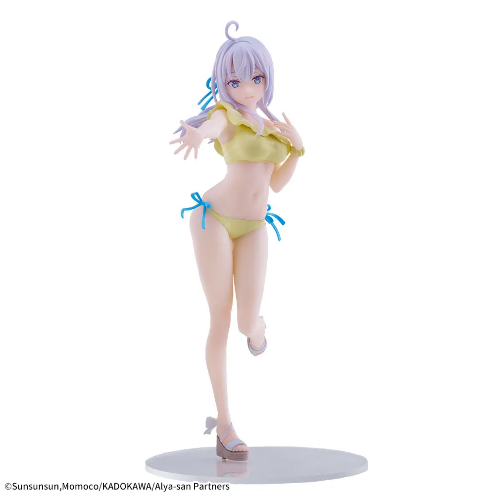 Sega - Alya-san, The Girl Next Door Who Sometimes Whispers in Russian - Arya Luminasta Swimsuit Figure - Image 5