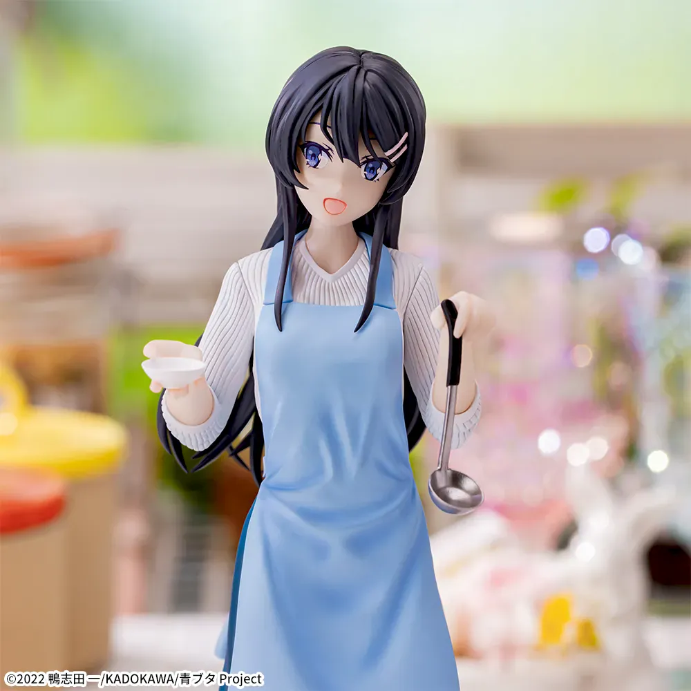 Sega - Rascal Does Not Dream of Bunny Girl Senpai - Mai Sakurajima Luminasta Apron Figure - Image 4