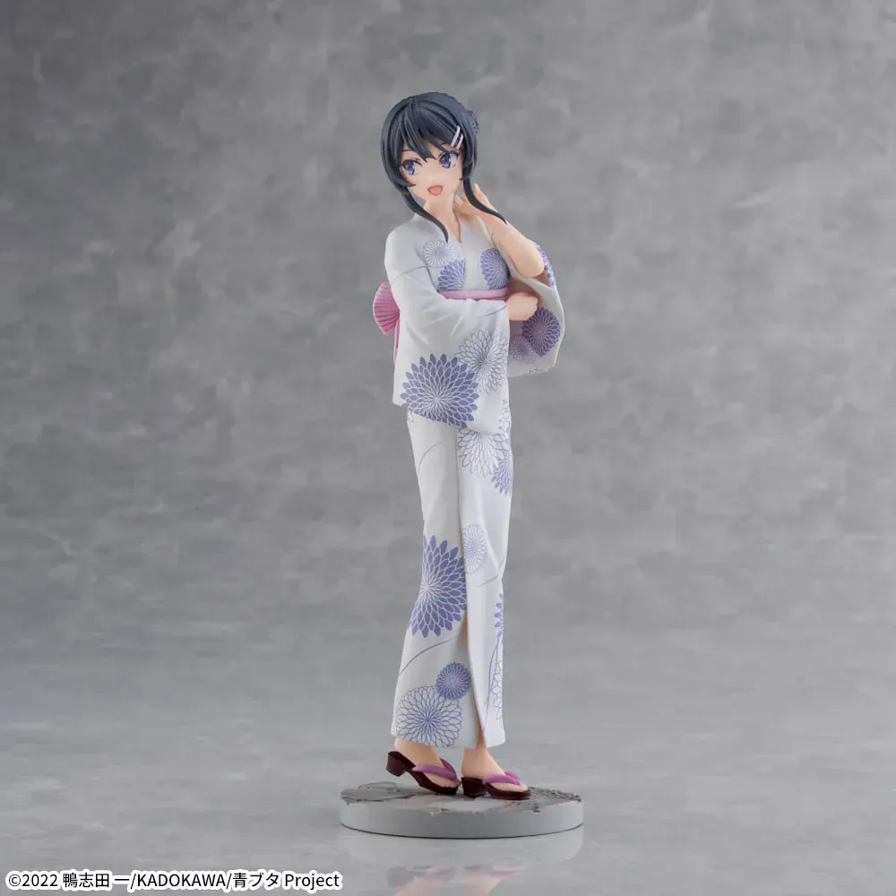 Sega – Rascal Does Not Dream of Bunny Girl Senpai – Sakurajima Mai Yukata Ver. Luminasta Figure - Image 2