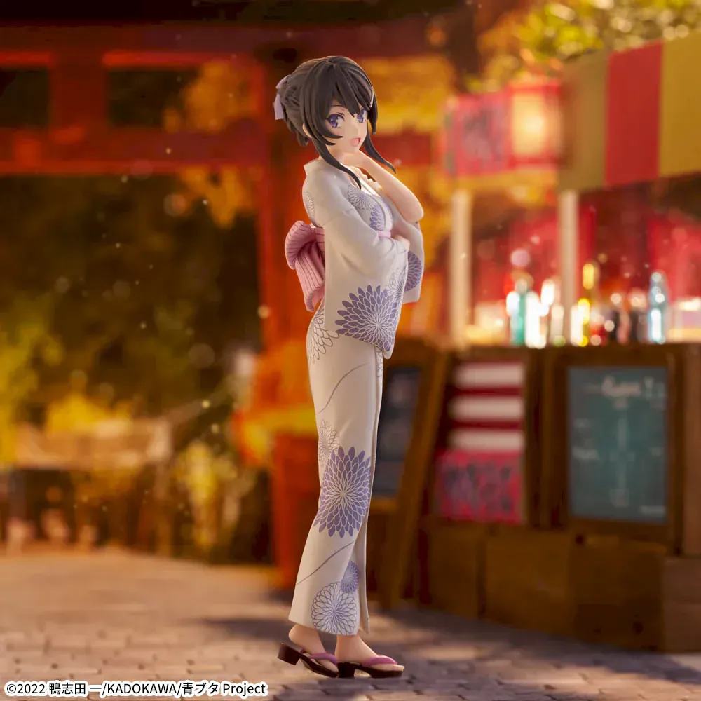 Sega – Rascal Does Not Dream of Bunny Girl Senpai – Sakurajima Mai Yukata Ver. Luminasta Figure - Image 5