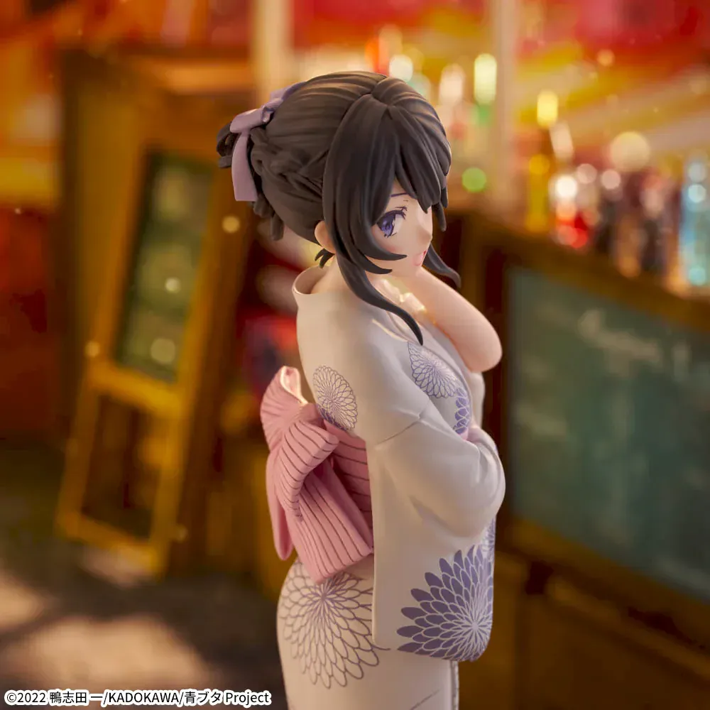 Sega – Rascal Does Not Dream of Bunny Girl Senpai – Sakurajima Mai Yukata Ver. Luminasta Figure - Image 7