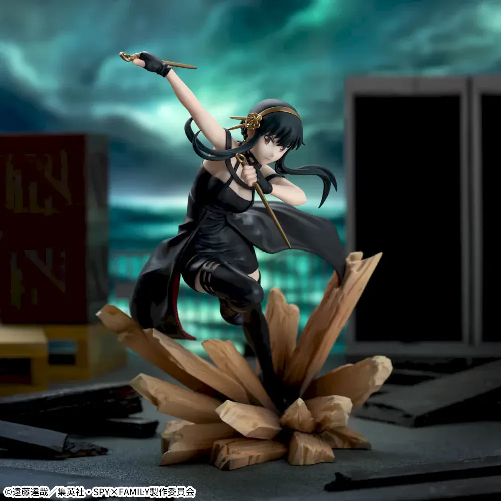 Sega – Spy×Family – Forger Yor (Thorn Princess) Luminasta Mission Extend Figure - Image 3
