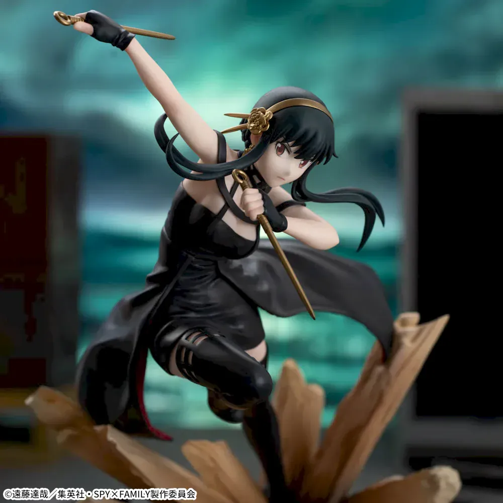 Sega – Spy×Family – Forger Yor (Thorn Princess) Luminasta Mission Extend Figure - Image 4
