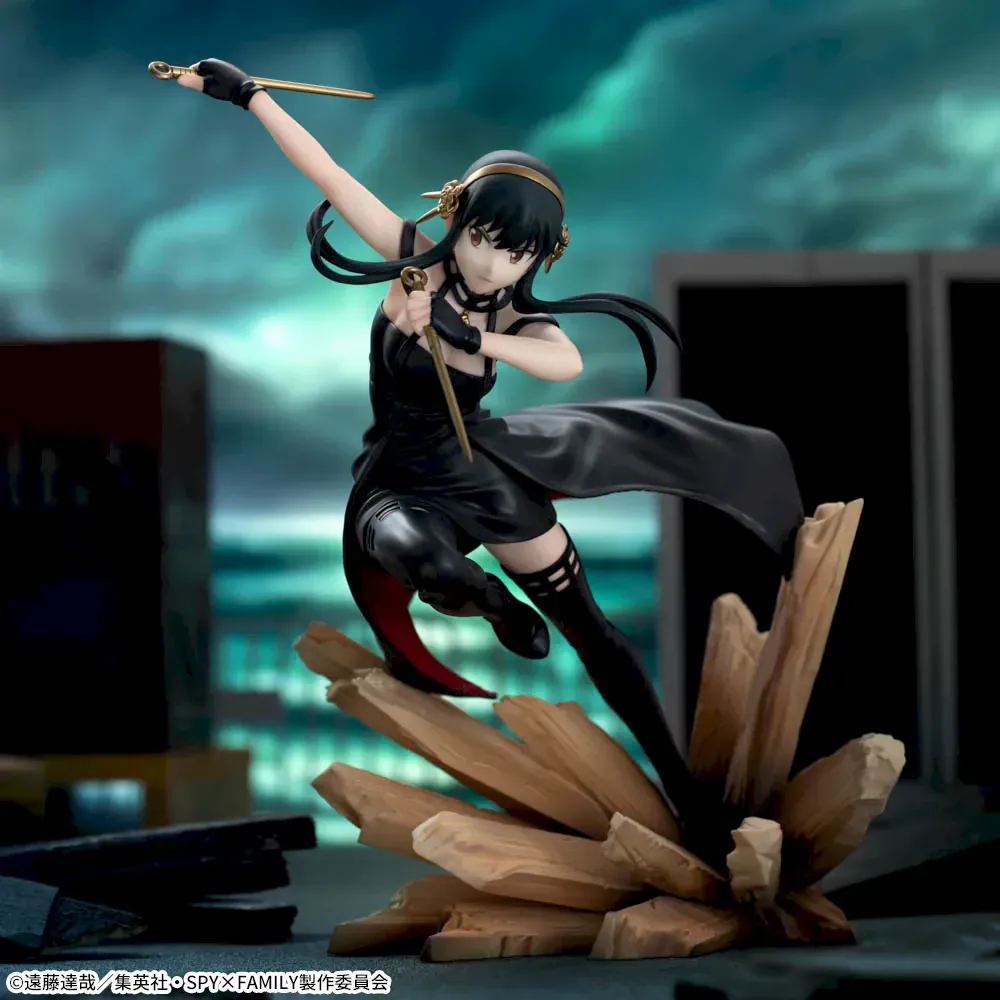 Sega – Spy×Family – Forger Yor (Thorn Princess) Luminasta Mission Extend Figure - Image 5